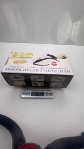 KKBB - แว่นขยายคาดศีรษะพร้อมไฟแว่นตาขยายติดศีรษะแบบชาร์จไฟ USB ได้พร้อมกล่องจัดเก็บแว่นขยายส่องสว่าง LED 2ดวงแบบแฮนด์ฟรีพร้อมเลนส์2ดวงพร้อมช่องคู่3ช่องสำหรับซ่อมนาฬิกาการเย็บเครื่องประดับงานฝีมืองานอดิเรก