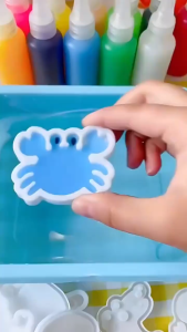 DIY ชุดเจลปั้นน้ำ เด็กของเล่นเสริมพัฒนาการ ของเล่นฝึกสมอง Magical Water Seapeปั้นง่ายมาก