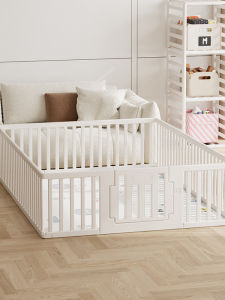 Rào Chắn Bảo Vệ Cho Bé Tập Bò Tấm Lót Chơi Có Thể Chuyển Đổi Thành Tủ Lưu Trữ