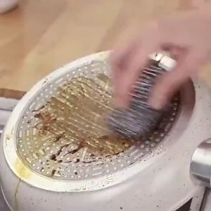 4Pcs Stainless Steel Scrubber Steel Wire Ball Dish Bowl Pot Scouring Kitchen Cleaning Brush