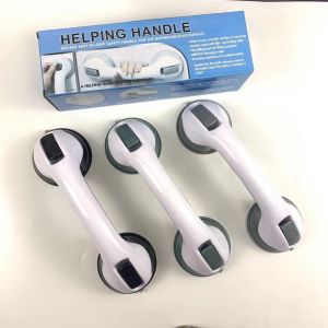 Bathroom Safety Handles Armrest Suction Cup Anti Slip Large Glass Door and Window Handle Non Perforated and Traceless Handle