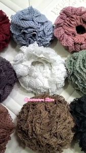 SCRUNCHIE TURKY KONDE Dalaman Hijab Scrunchie Kekinian Anti Pusing Ukuran Jumbo Terbaru
