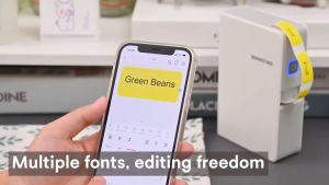NIIMBOT N1 Network and Electrical Cable Label Printer Suitable for Communication/Cable Projects Fade-Resistant