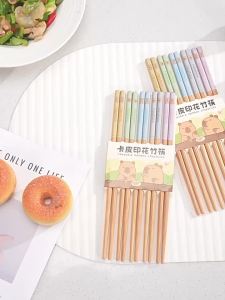 Suncha | Antibacterial and Mildew-Resistant Special Use Family Bamboo Chopsticks