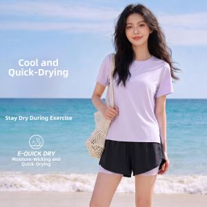BALENO | Quick-dry Blue Sport Suit For Running Yoga Two-piece