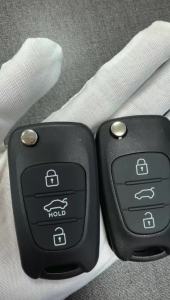 Flip Remote Car Key Shell Case For Kia K2 K5 Rio 3 Picanto Ceed Cerato Sportage For Hyundai I20 I30 IX35 I35z Replacement Case