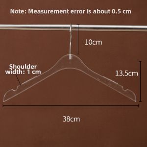 Crystal Clear Luxury Clothes Hanger