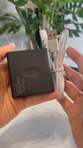 Cốc sạc - Củ sạc nhanh 160W màu Đen chân vuông  3 cổng ra USB-2type C TẶNG Cáp sạc nhanh 120w Type C tiện dụng cho tất cả Điện thoại