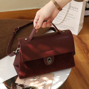BYUELUN | Retro Matte Shoulder Crossbody Bag