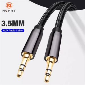 3.5mm Jack Audio Cable for Headphone Phone TV PC Male to Male Audio Aux Cable for Car MP3 Speaker Computer Extender Long Wire