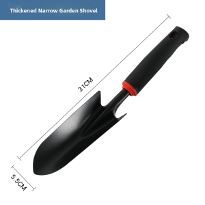 MONLEYTA | Home Garden Tool Kit Flower Planting Set Succulent Soil Loosening Iron Shovel Small Gardening Spade Three-Piece Set For Flowers