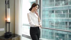 8826 Hotel Front Desk Reception Work Uniform Autumn Suit Jacket Business Formal Professional Suit Service Staff Uniform