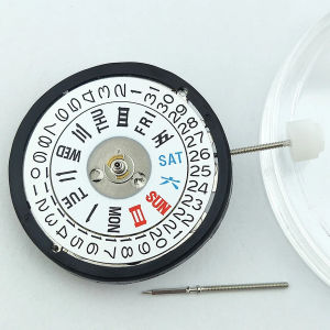 NH35 Đồng Hồ Cơ Tự Động Hiển Thị Ngày Ở Vị Trí 3 Giờ Độ Chính Xác Cao 24 Viên Ngọc Bánh Xe Ngày Màu Trắng Để Thay Thế Đồng Hồ