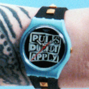 Swatch Broken Rules (SO31L101) Black 34mm Silicone Watch