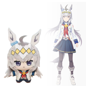 10CM Kawaii Uma Musume Plush Toy Cartoon Anime Game Character Merchandise Keychain Cosplay Peripheral Doll Kid Collectible Gift