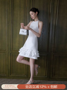 Váy Dài Xếp Ly Kiểu Pháp Cho Nữ Váy Dài Cổ Treo Váy Dài Mùa Hè Váy Dài Xếp Ly Váy Dài Cạp Cao Váy Dài Thường Ngày