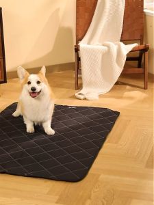 แผ่นรองฉี่หมา 5 ชั้น สุนัข ซ้ำได้ แบบซักได้ ดูดซับน้ำ