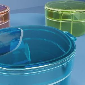 Denture Clean Soaking Case Kotak Gigi Palsu Dental Tooth Cleaning Box Invisible braces 正畸牙套盒