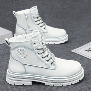 CONGLINSHIZI | Mens Casual Sports White Work Boots