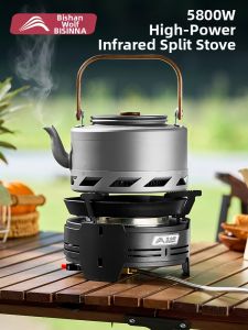 BSWOLF | Portable Windproof Infrared Stove Kit