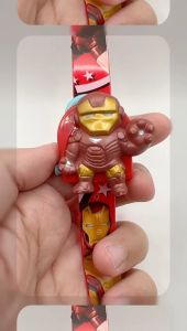 (K42) 3D Ironman Jam Tangan Budak Comel / Marvel Cute Fashion Kids Watches