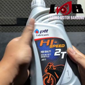 PTT Lubricants Hi-Speed 2 Tak 2T Oli Samping Low Smoke JASO FC API TC 1L