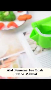 Alat Peras Buah Manual Bahan Plastik Jumbo Hand Pressed Juicer Alat Penekan Pemeras Pembuat Minuman Jus Buah Jeruk Lemon Lime Squeezer Praktis - HOMIA