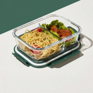Microwave-safe Glass Food Container