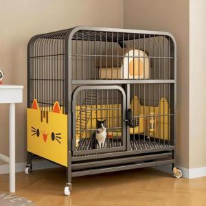 Villa Cho Mèo Cỡ Lớn Có Phòng Vệ Sinh Trong Nhà Cho Mèo Cưng Có Không Gian Tự Do Lớn Cho Mèo Cưng Pet Star Man ML998