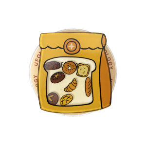 Ufology Original Mobile Phone Magnetic Bracket Support MagSafe Desktop Portable Apple Stylish Creative Bean Bag