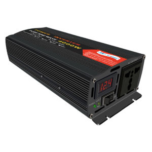 JUXING Power Inverter Pure Sine Wave 4000W DC12V/24V to AC230V Converter Used For Household Batteries Car Batterie Camping Night Market Stalls
