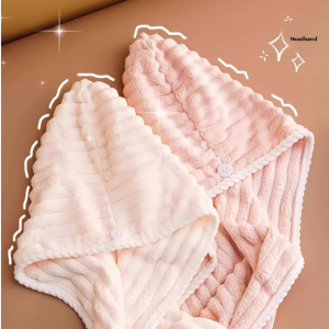 New 2025 Womens Single Layer Ultra Absorbent Quick Dry Hair Towel Cap Head Wrap Bath Cap Hair Drying Cap Personal Care Tool