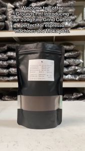 Kapeng Barako: Batangas Liberica & Fine Ground 200g Dark Roast Coffee
