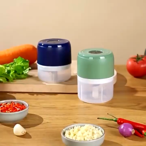 Mini Chopper 250ml Food Processor Blender Portable Gilingan Mini Bumbu dan Daging dengan USB cas ulang