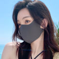KEKESHANGJIA | Ultraviolet Protection Face Mask 3D Design Cooling Silk. 