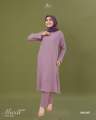 Mecca One Set Arrafi - Setelan Baju Muslim Wanita Atas Bawah Lengan Panjang Bahan Crinkle Stretch Flowly Tidak Mudah Kusut dan Nyaman Menyerap Kerinhat Resleting Depan  Terlaris Terbaru. 