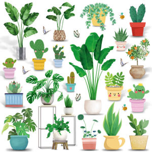 ติดผนังพืชเขียวสดแบบเคลื่อนที่ได้ ติดได้ทุกพื้นผิว ป้องกันน้ำ กาวติดกระเบื้องห้องครัว ตกแต่งห้องนั่งเล่น ติดได้ทุกพื้นผิว