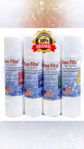 Nano Filter Saringan Air / Water Filter Cartridge 10" kerapatan 01 u (Mikron)