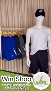 กางเกงกีฬา ขาสั้น กางเกงฟุตบอล FBT กางเกงกีฬาขาสั้น ผ้าหนา ตัดต่อลาย 22-260