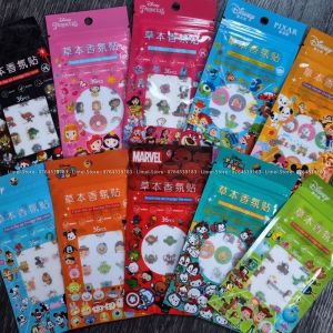 [𝓛𝓲𝓶𝓮𝓲.𝓢𝓽𝓸𝓻𝓮] Set 36 sticker miếng dán chống muỗi cho bé hình Princess Spiderman Avengers Frozen cho trẻ em