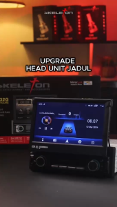 Head Unit Android Single DIN SKT-8189 Sliding InDash Skeleton