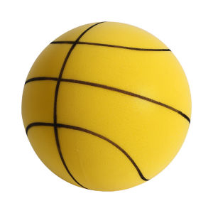 Heavyweight Silent Basketball Indoor Training High Elasticity Non-shedding Cover for Adults Faux Leather Finish Durable Toy