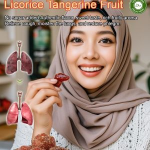 【One meal cures all diseases】Sugar-free licorice hawthorn fresh sweet and fruity specialties Hundreds of diseases back to licorice