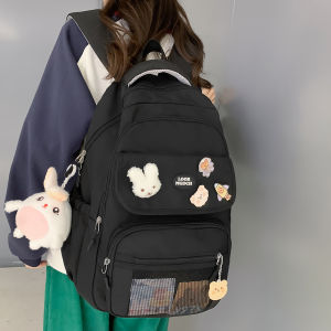 OUDENGPAI | Womens Lightweight Large Capacity Backpack School Bag Elementary And Middle School Girls Double Shoulder Bag Korean Style