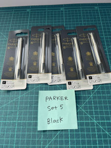PARKER [Buy in bulk of 5] Refills Black (nib: F) for 5th technology pen (ingenuity) only [S1162712].