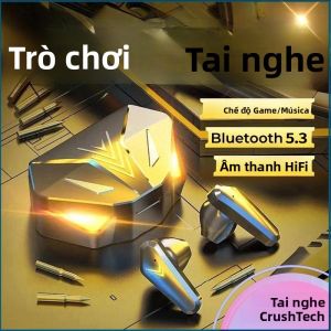 Tai Nghe Chơi Game Không Dây Bluetooth Tai Nghe Nhét Tai Có Độ Trễ Thấp Có Mic Audífonos Inalámbricos Para Gamer Tai Nghe Cách Ly Âm Thanh Động
