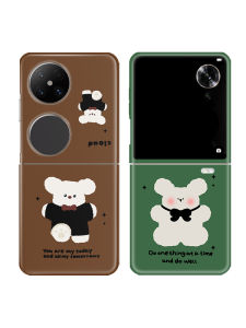 Full Protection Bear Design Mobile Phone Case for Huawei Pocket2 Nova Xiaomi Mix2 Honor Magicv Womens Hard Shell Cover