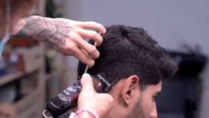 Kemei Hair Clipper Rechargeable Barber Cordless Cut Machine Electric Hair Cutting Men Shaver Hair Trimmer KM-735