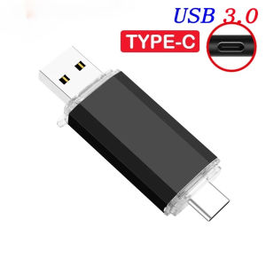 jaster | TYPE-C 2in1 USB 3.0 Flash Drives 128GB 64GB High Speed Pen Drive for Smart Phone Memory Stick 32GB 16GB Business Gift U Disk