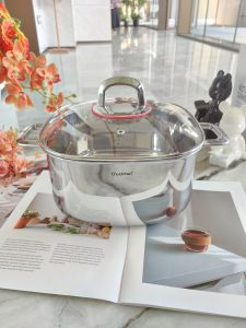 chockmen | 3-Ply Stainless Steel Multi-Purpose Cookware 24cm